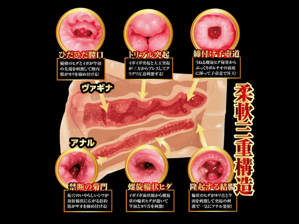 萌えあがる発情美人妻 完熟名器物語 JULIAの内部構造