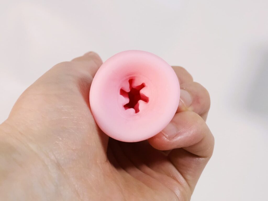 いいなりパイペットの挿入口