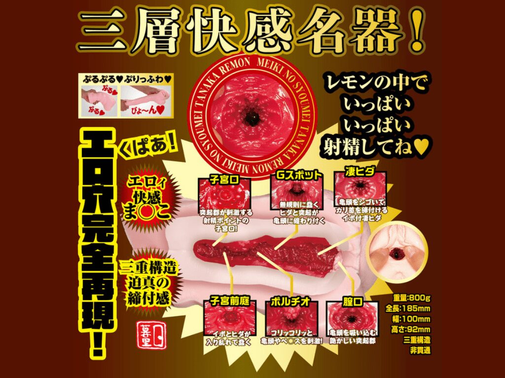 名器の証明13 田中レモンの内部構造