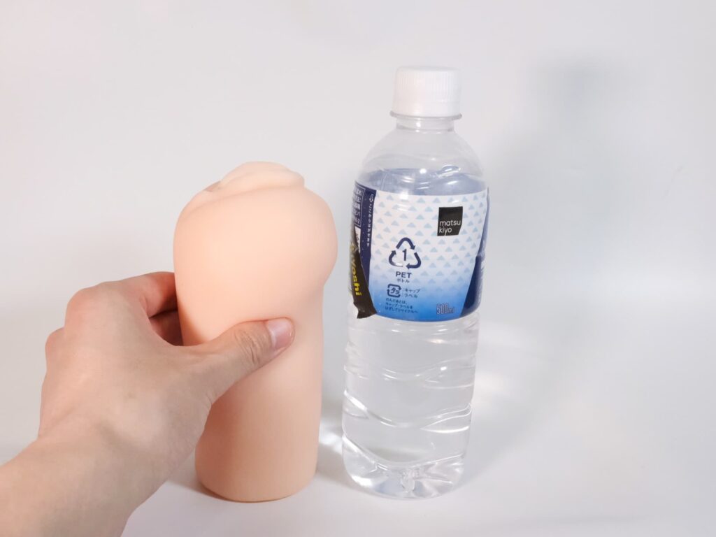 粒々Wレールスクイーズのサイズ感