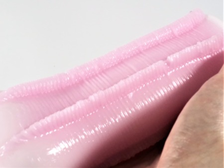 ダブル触手裏剣の縦ヒダ