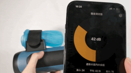 ピストンオナテスラの音量