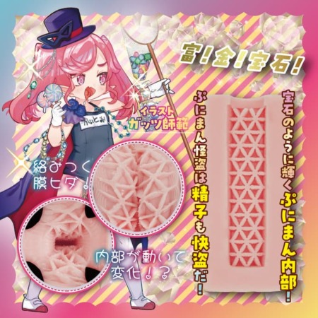 怪盗ぷにまん仮面参上!の内部構造