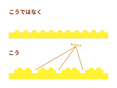 ベリーベリーマングコーンの余白