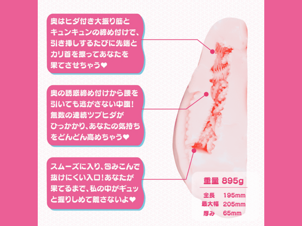 床オナ式　渚いくののLOVE PADの内部構造