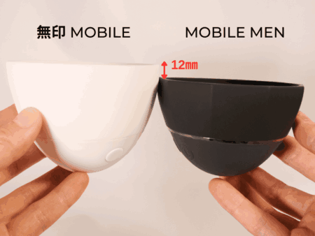 U.F.O. MOBILE MENのサイズ感