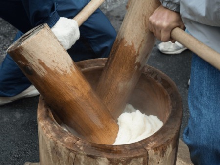 餅つき