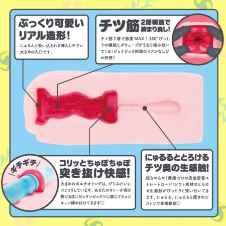 極ヒダにゅるるの内部構造