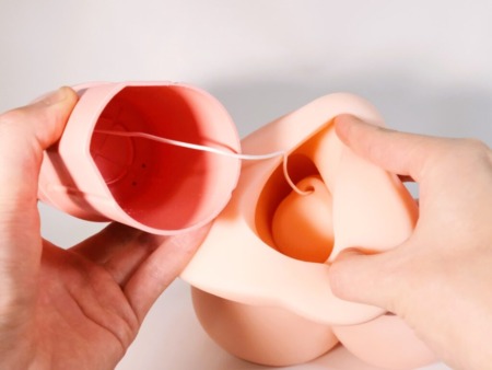 ぷにあなDX ロイドREALの電動ユニットを抜く