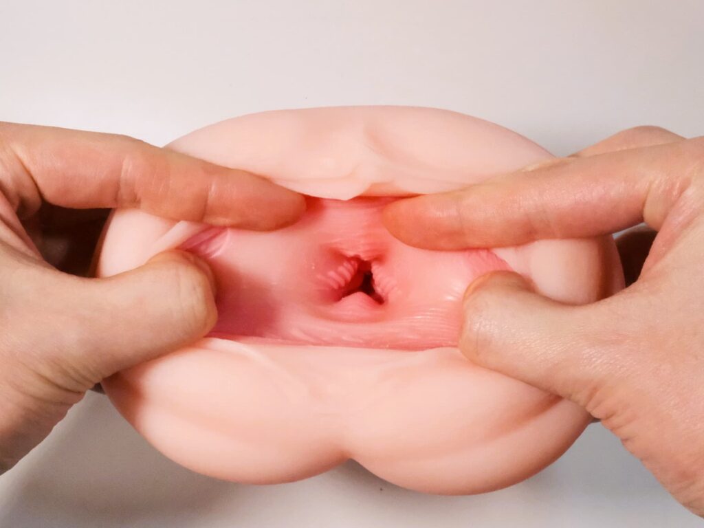 デカ女の一穴入根W子宮をクパッとしてみた