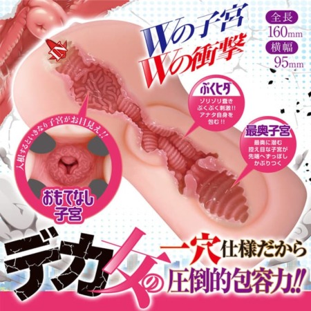 デカ女の一穴入根W子宮の内部構造