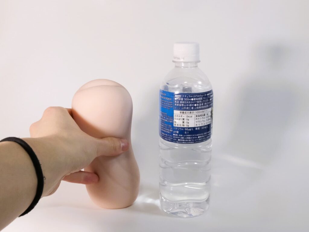 デカ乳オナホ 種沢ななみのサイズ感