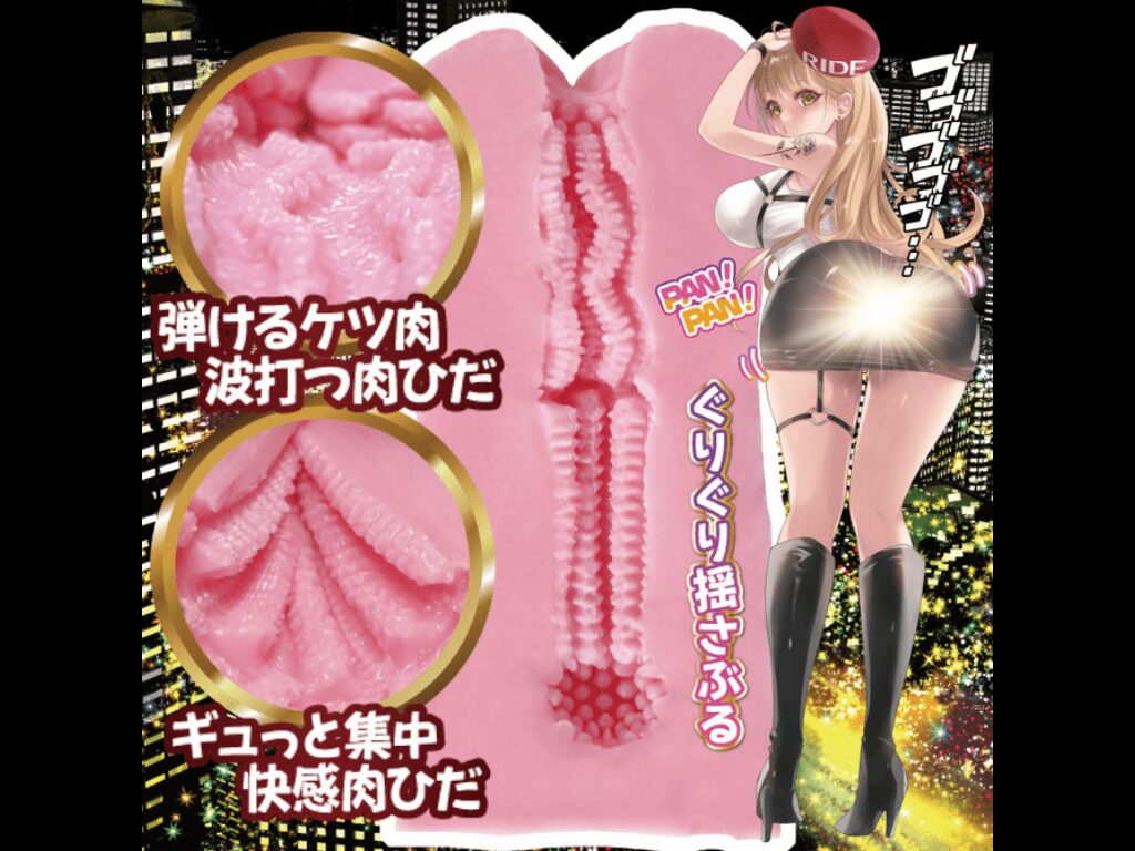 肉ヒダ ケツバックの内部構造