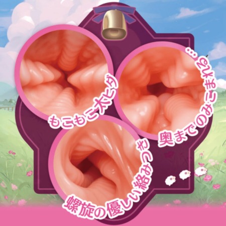 螺旋ホーンのもちひだメイド 肉厚まったりなご奉仕ハグの内部構造