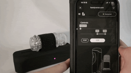 The Handy2 PROのアプリでランダムモード