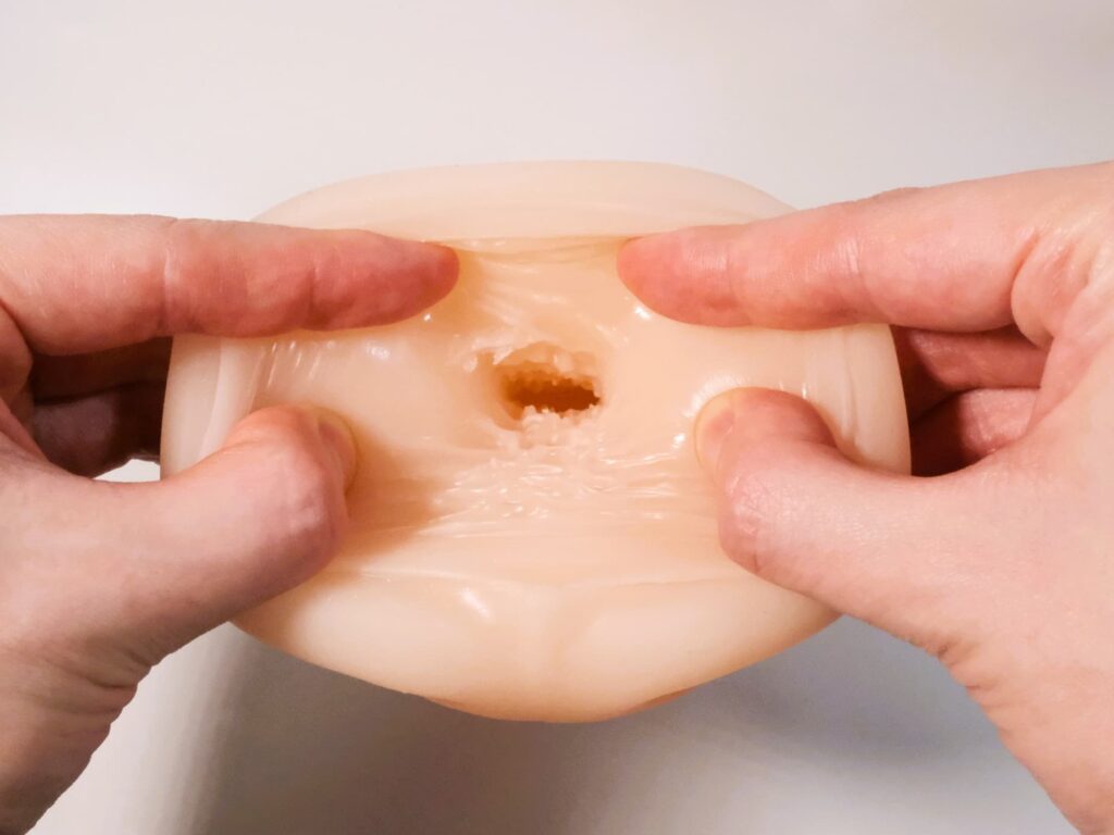 極膣をクパッとしてみた