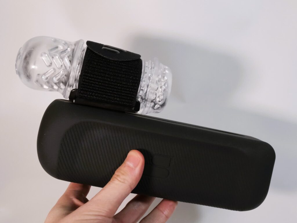 The Handy2 PROにホールの装着完了