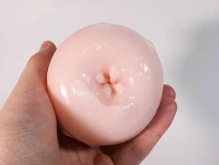 ぽてむちちゃんの半裏返し