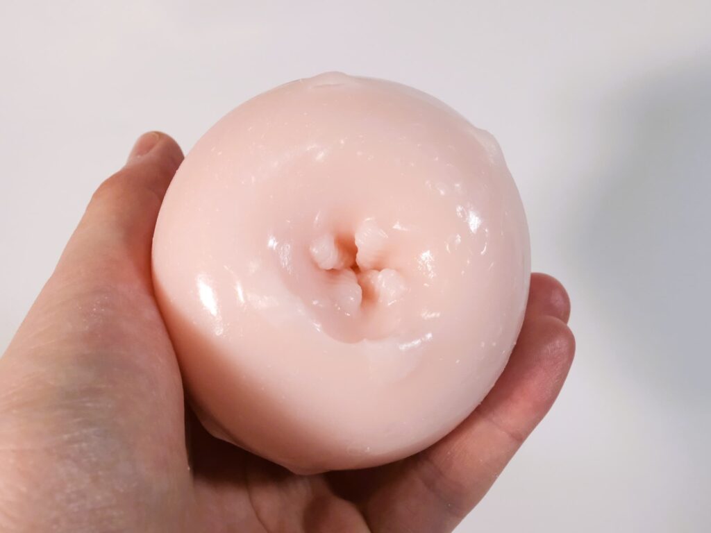 ぽてむちちゃんの半裏返し