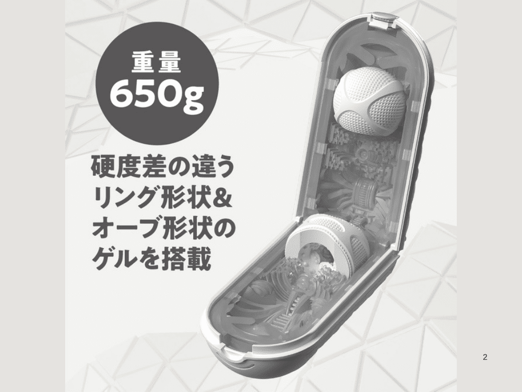 TENGA FLIP FLEXY　テンガ フリップ フレキシーの内部構造