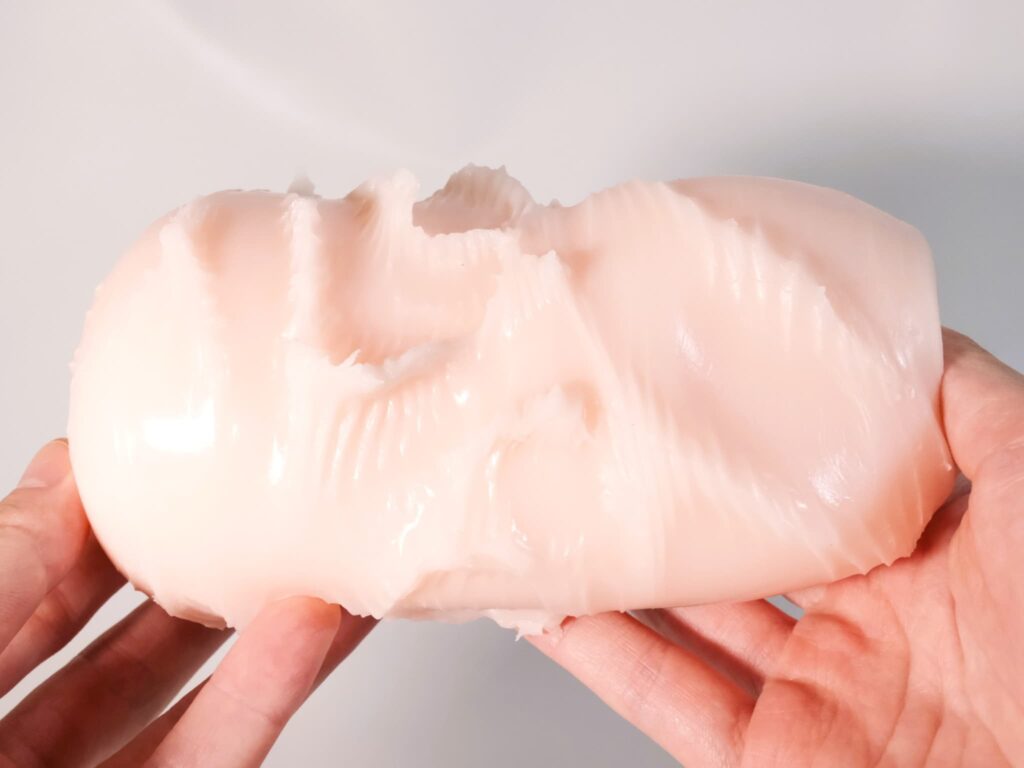 感触標本 Nejireを裏返してみた