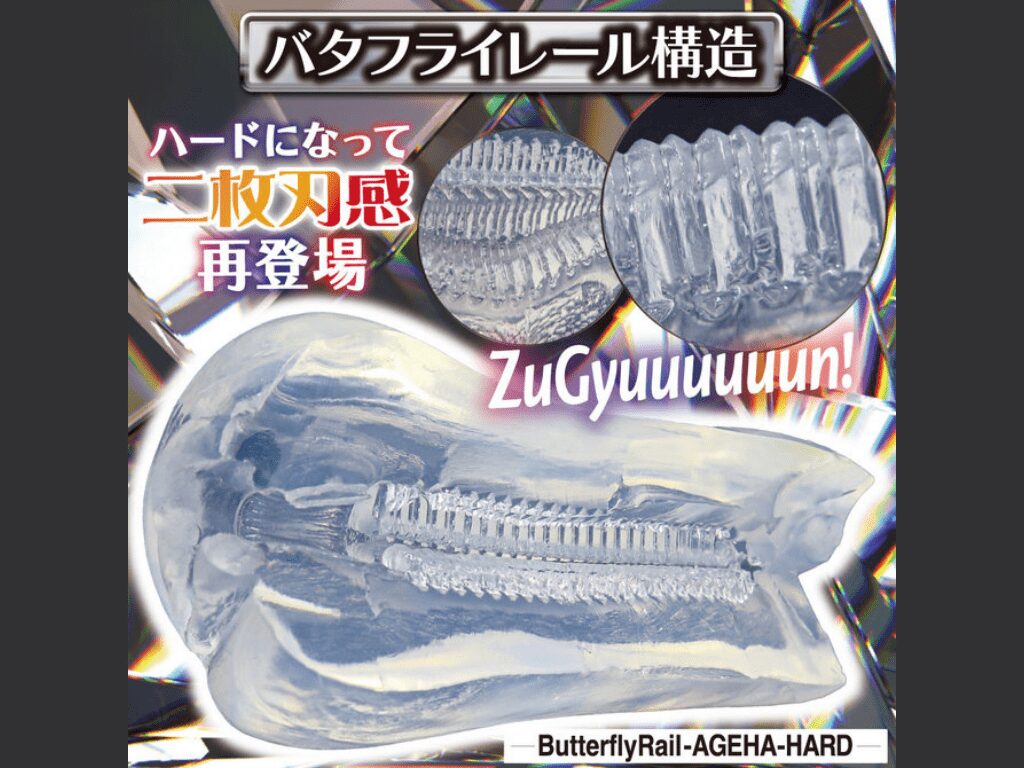 バタフライレールAGEHAハードの内部構造