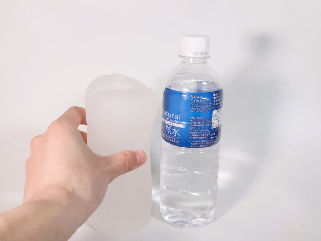 バタフライレールAGEHAハードのサイズ感
