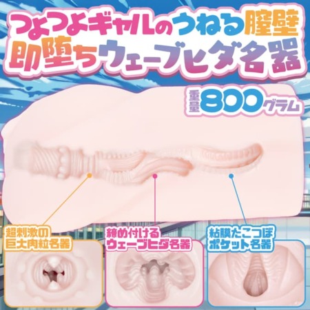 淫惑名器つよつよギャルのスロオナ射精管理の内部構造