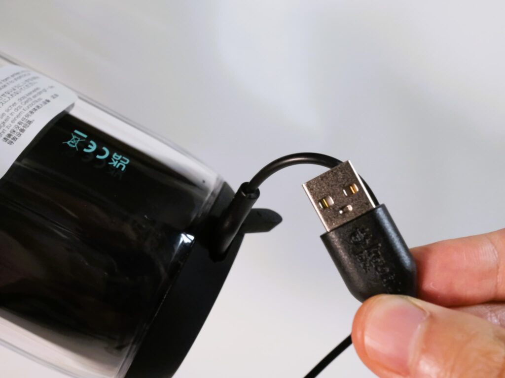 THE COCOON本体の充電