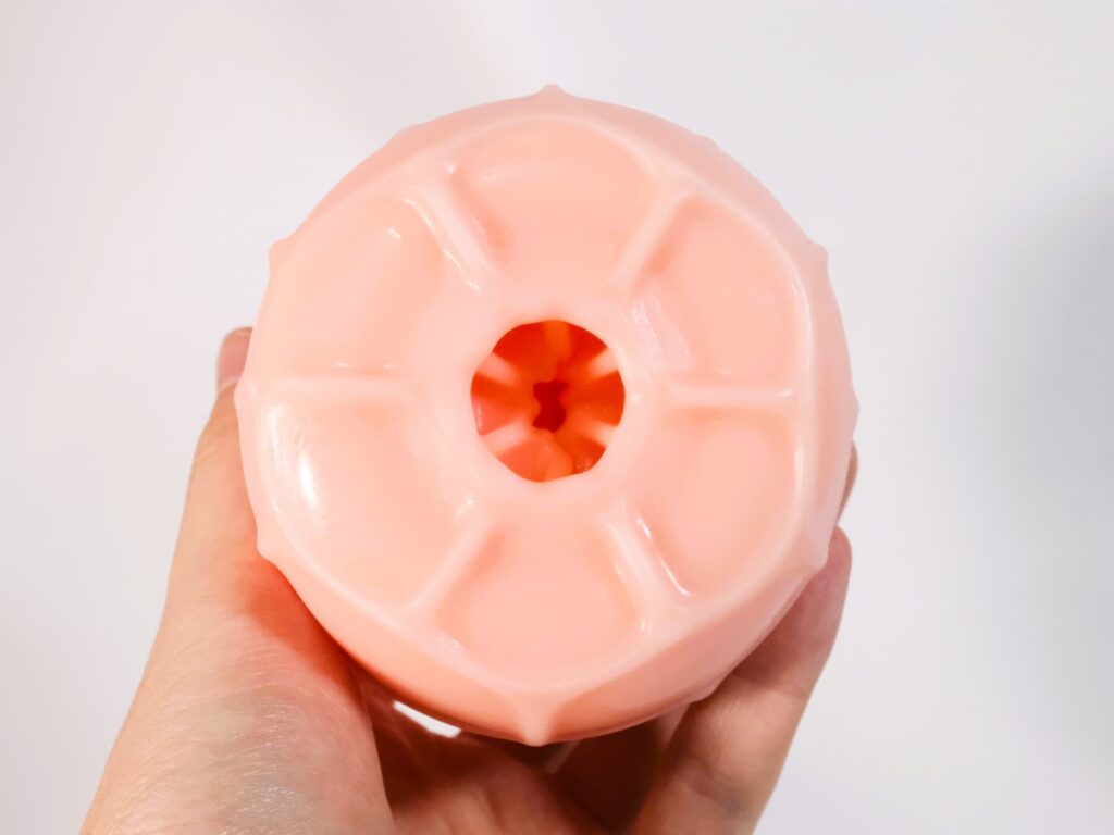 沼らせループ スクエアフィットの半裏返し